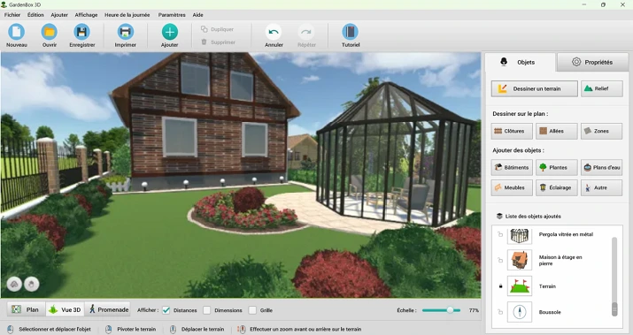 Réalisez votre projet de jardin en 3D avec GardenBox 3D