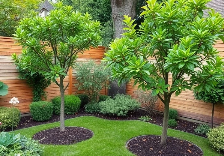 Plantez des arbres de taille moyenne