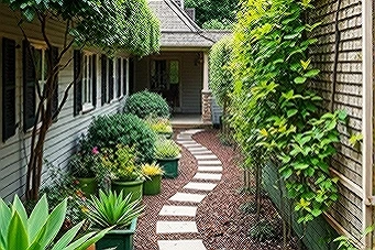 Aménager un petit jardin en longueur